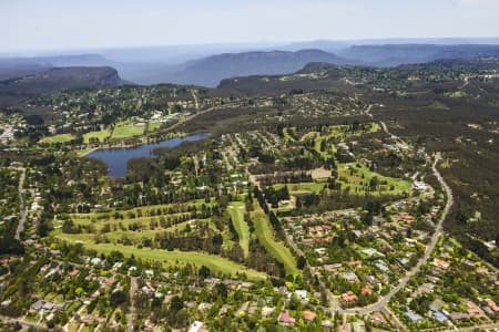 Aerial Image of WENTWORTH FALLS