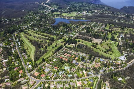 Aerial Image of WENTWORTH FALLS