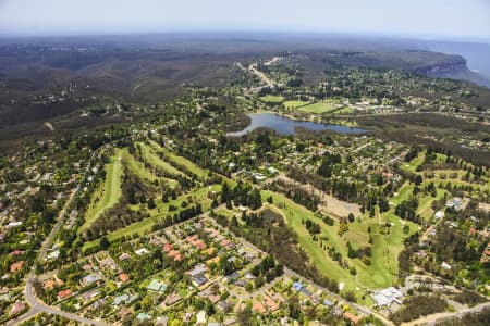 Aerial Image of WENTWORTH FALLS