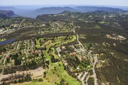 Aerial Image of WENTWORTH FALLS