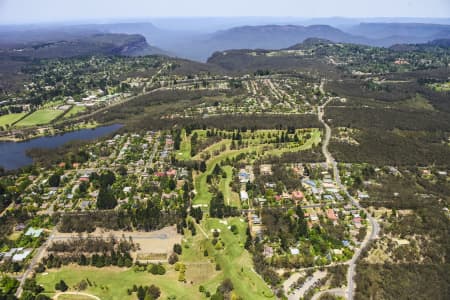 Aerial Image of WENTWORTH FALLS