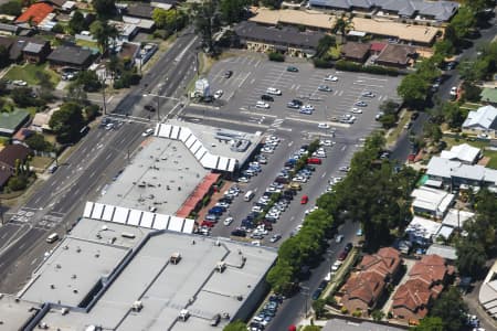 Aerial Image of WEST GOSFORD SHOPPING CENTER