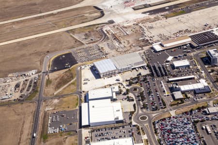 Aerial Image of MELBOURNE AIRPORT