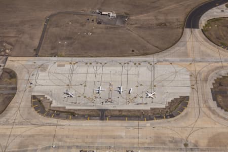Aerial Image of MELBOURNE AIRPORT