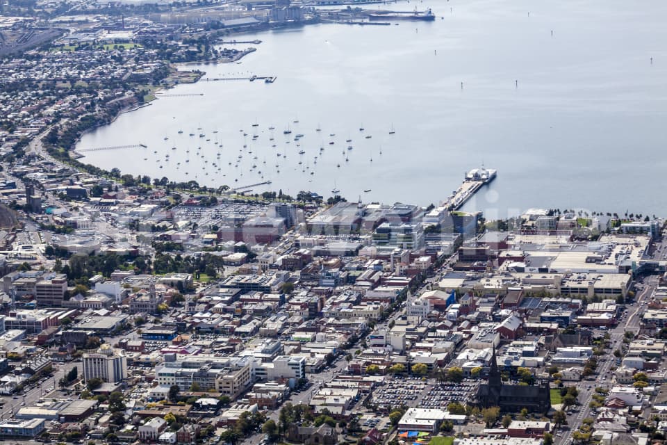 Aerial Image of Geelong Looking To The North/West