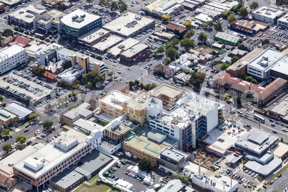 Aerial Image of Geelong Private Hospital