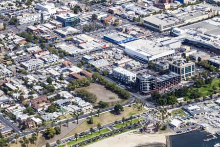 Aerial Image of EASTERN BEACH GEELONG