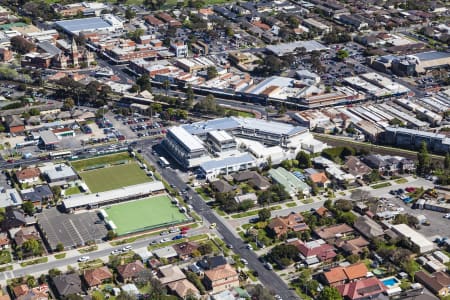 Aerial Image of MENTONE RAILWAY STATION
