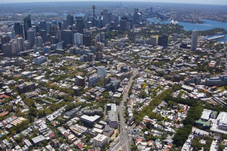 Aerial Image of SURRY HILLS