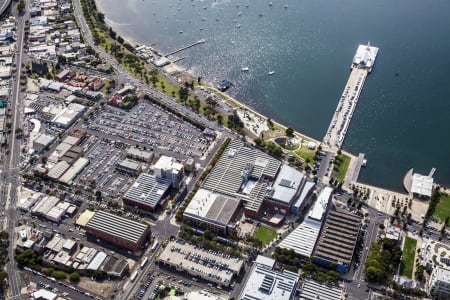 Aerial Image of EASTERN BEACH GEELONG