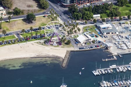 Aerial Image of EASTERN BEACH GEELONG