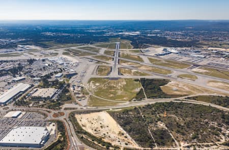 Aerial Image of PERTH AIRPORT