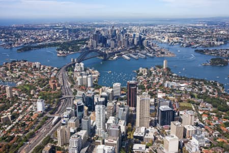 Aerial Image of NORTH SYDNEY