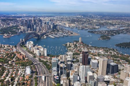 Aerial Image of NORTH SYDNEY