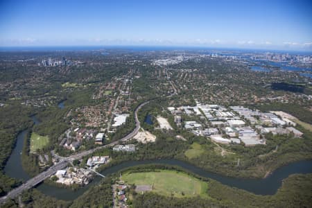 Aerial Image of LANE COVE