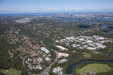 Aerial Image of LANE COVE