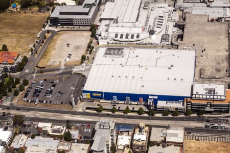 Aerial Image of AERIAL VIEW OF VICTORIA GARDENS SHOPPING CENTRE IN RICHMOND.