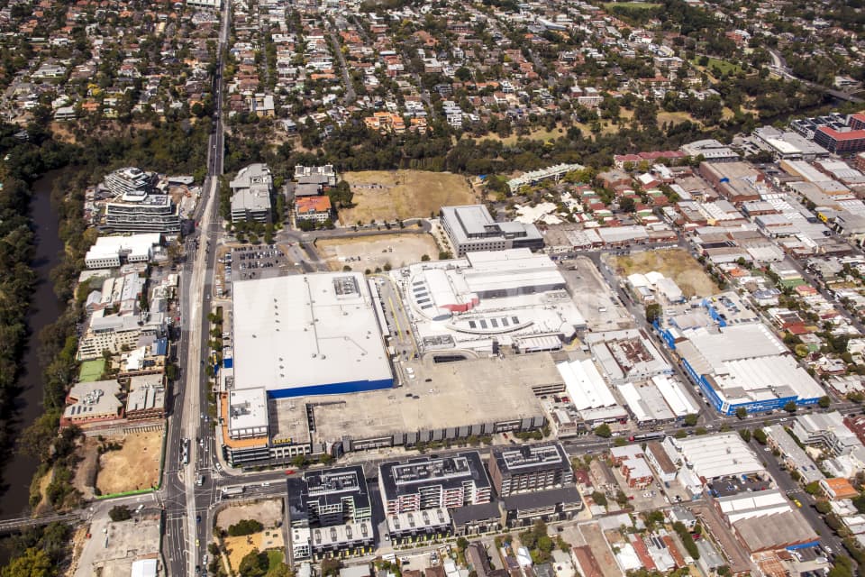 Aerial Image of Victoria Gardens Shopping Center
