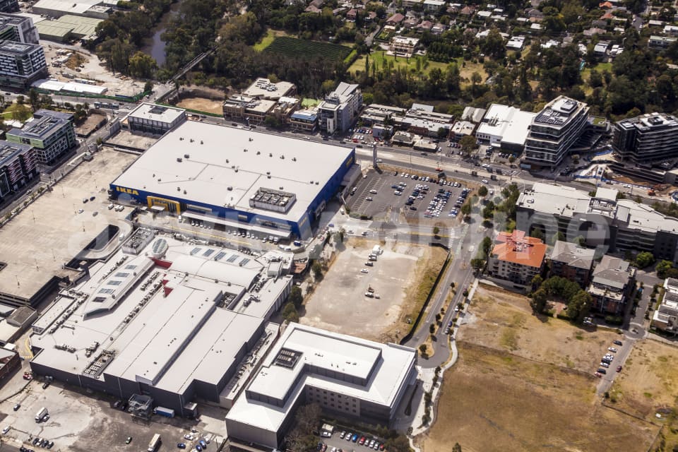 Aerial Image of Victoria Gardens Shopping Center