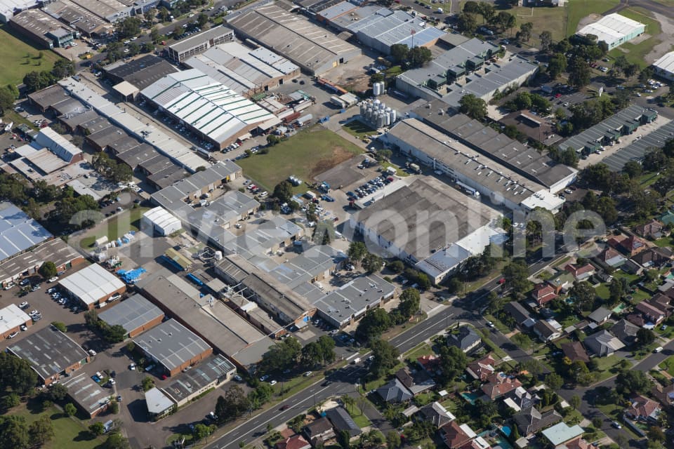 Aerial Image of Bakstown & Condell Park