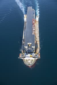 Aerial Image of HMAS ADELAIDE