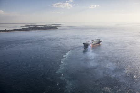 Aerial Image of HMAS ADELAIDE