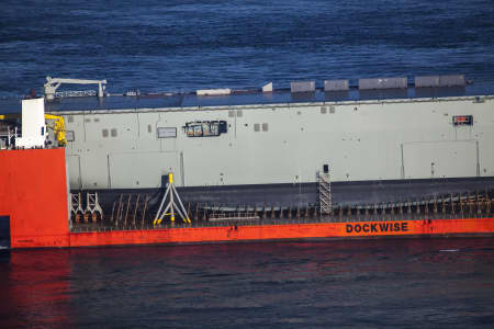 Aerial Image of HMAS ADELAIDE