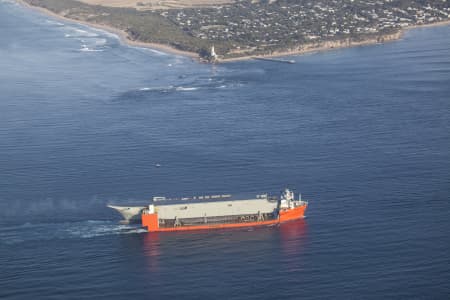 Aerial Image of HMAS ADELAIDE