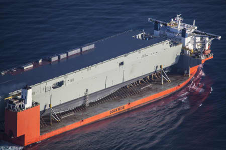 Aerial Image of HMAS ADELAIDE