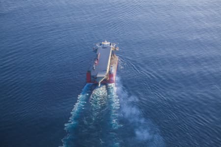 Aerial Image of HMAS ADELAIDE