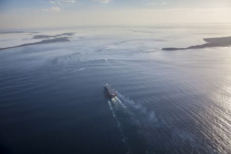 Aerial Image of HMAS ADELAIDE