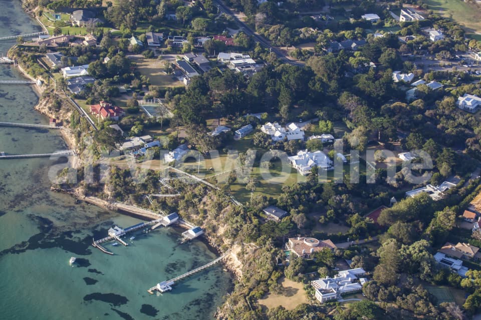 Aerial Image of Portsea, Victoria