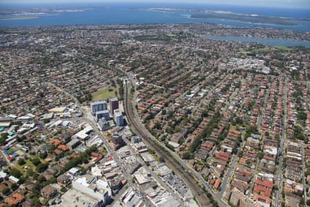 Aerial Image of HURSTVILLE