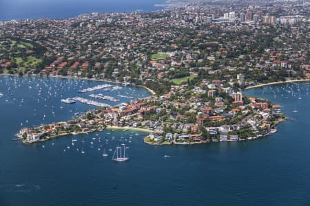 Aerial Image of POINT PIPER