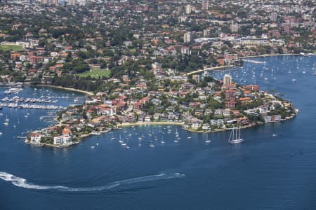 Aerial Image of POINT PIPER