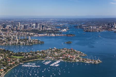 Aerial Image of POINT PIPER