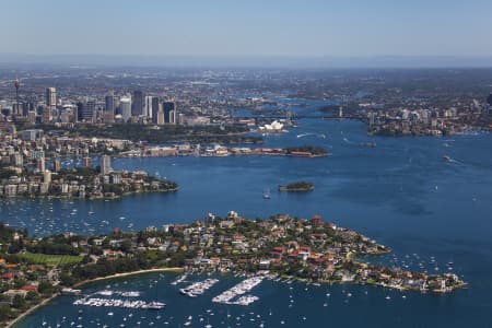 Aerial Image of POINT PIPER