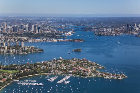 Aerial Image of POINT PIPER