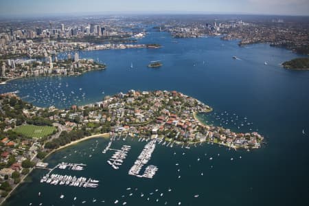 Aerial Image of POINT PIPER