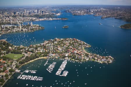 Aerial Image of POINT PIPER