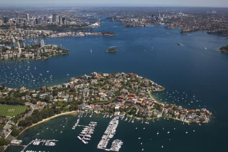 Aerial Image of POINT PIPER