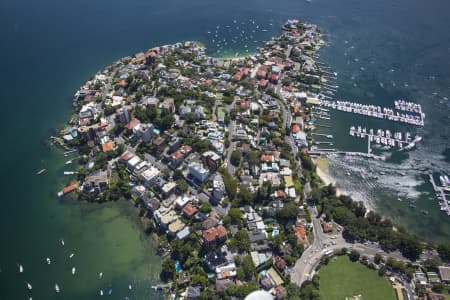 Aerial Image of POINT PIPER