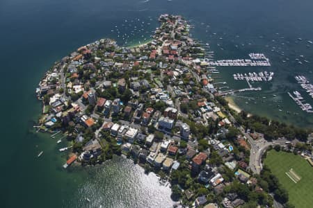 Aerial Image of POINT PIPER