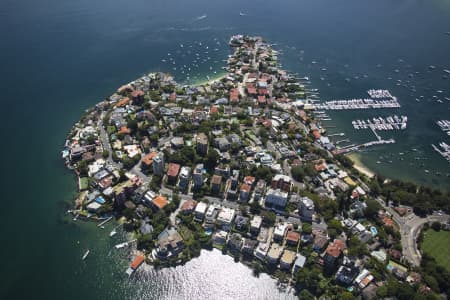 Aerial Image of POINT PIPER