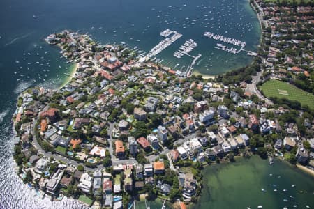 Aerial Image of POINT PIPER