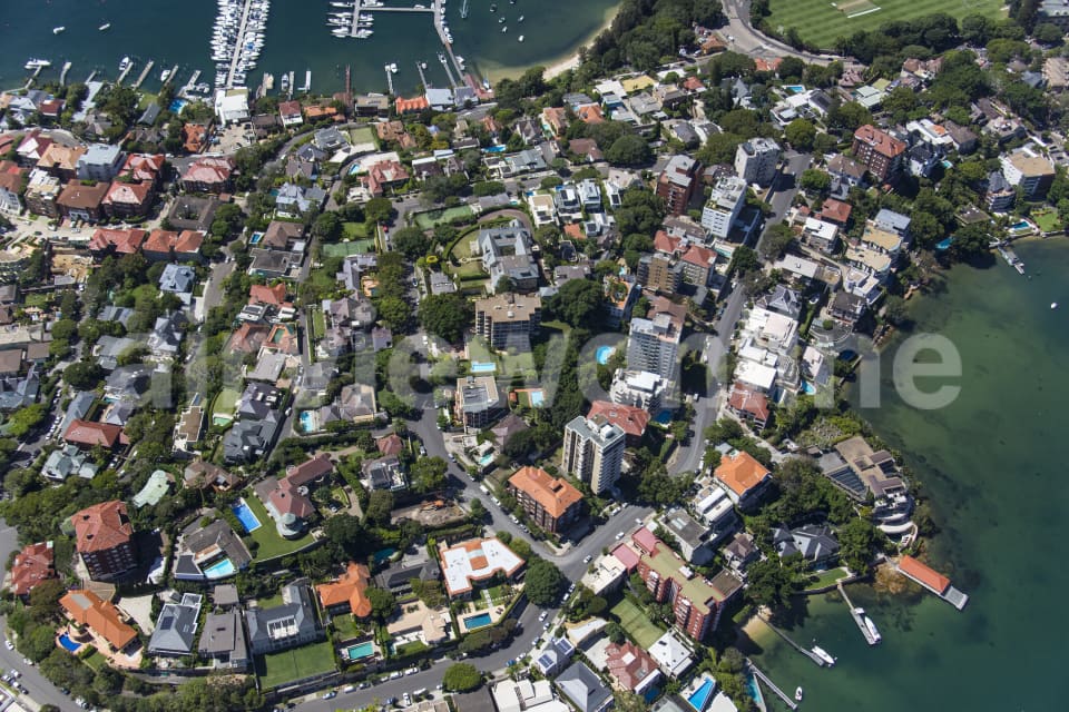 Aerial Image of Point Piper