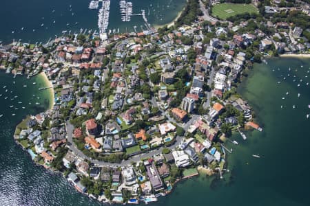 Aerial Image of POINT PIPER