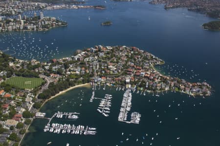 Aerial Image of POINT PIPER