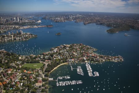 Aerial Image of POINT PIPER