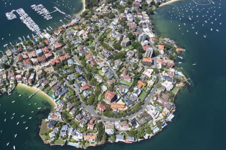 Aerial Image of POINT PIPER